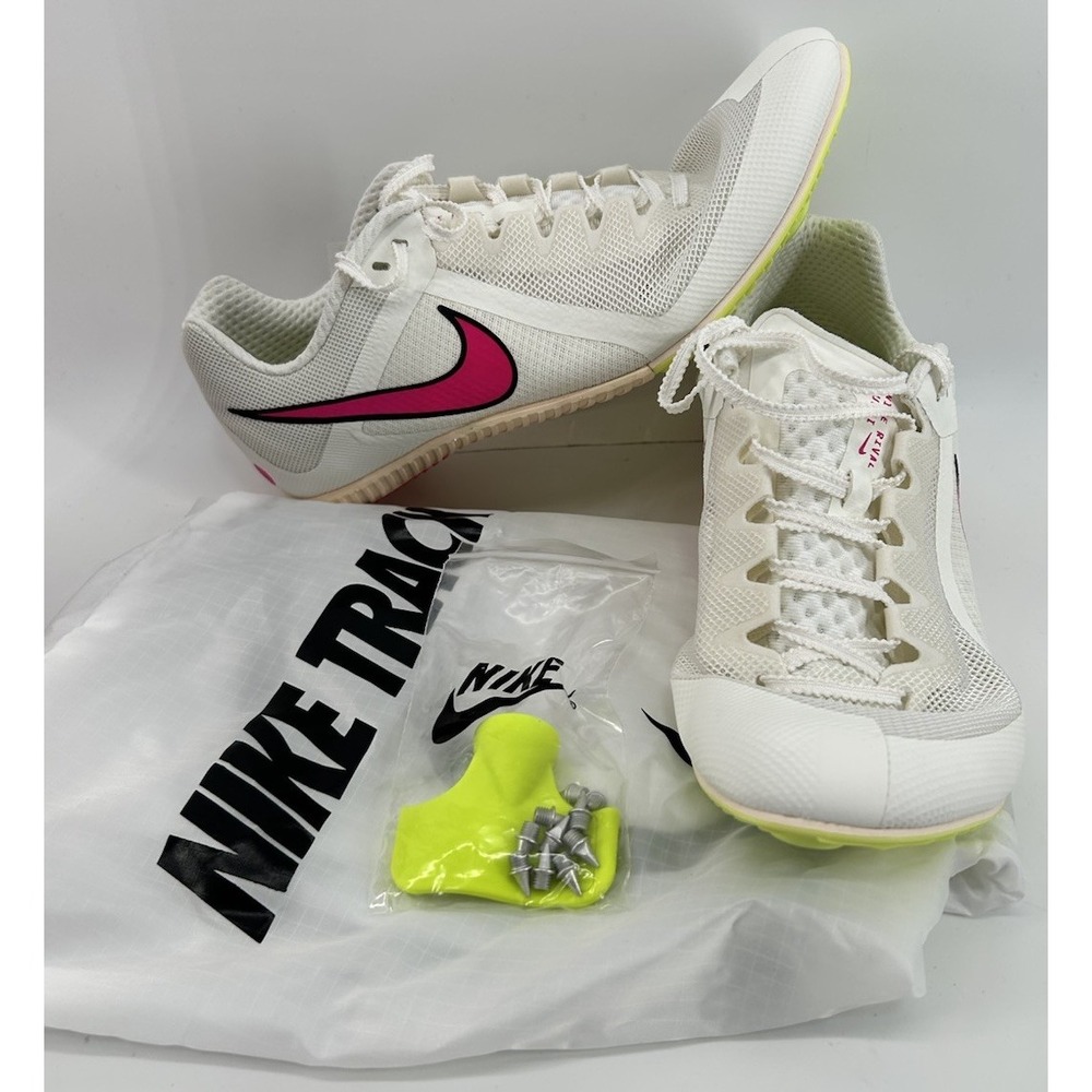 Nike Zoom Rival Multi Event Sail Fierce White Track Spikes DC8749-101 New 10